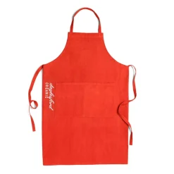 Daylesford Organic Saddlers Apron Fox Red- Aprons & Tea Towels