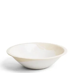 Daylesford Organic Slip Salad Bowl White- Tableware