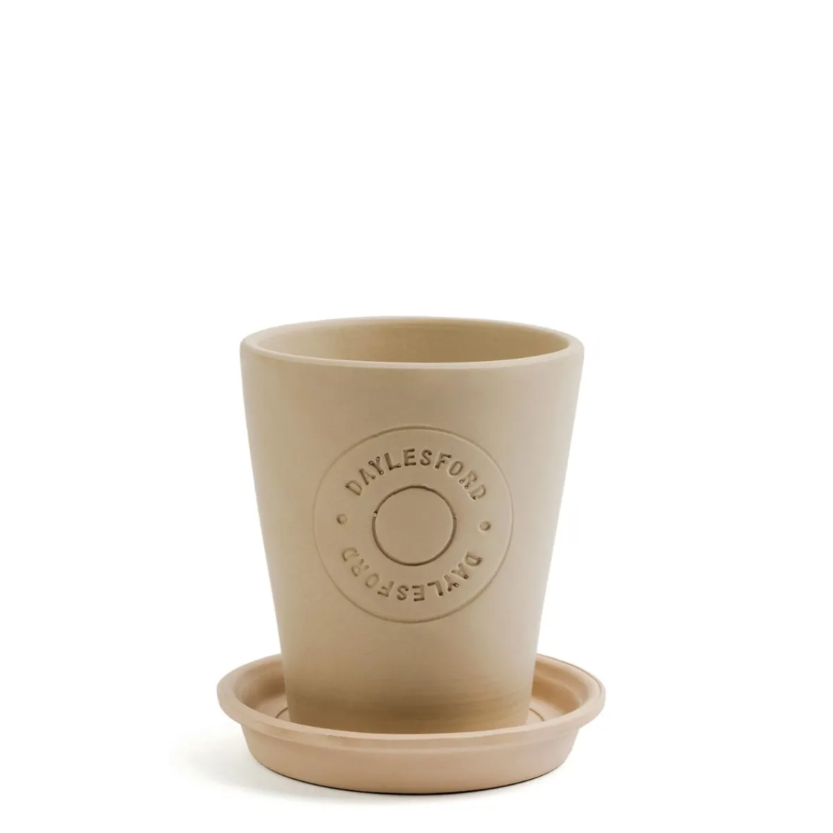 Daylesford Organic Small Lucas Planter with saucer- Pots