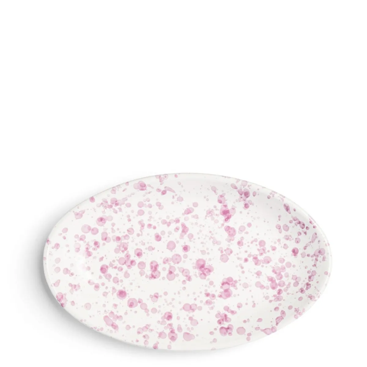 Daylesford Organic Solstice Splatter Oval Dish Lilac Ceramic- Tableware