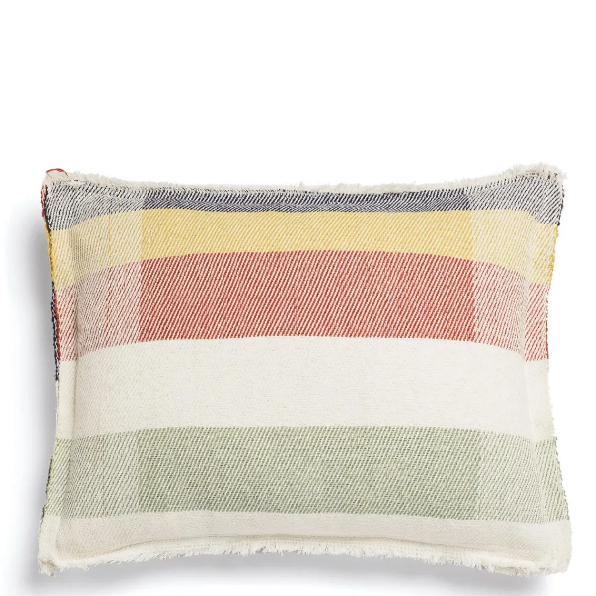 Daylesford Organic Trappers Cushion Multi Stripe- Throws & Cushions