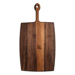 Daylesford Organic Walnut Chopping Board With Handle- Cookware & Utensils|Tableware