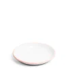 Daylesford Organic White & Pink Enamel Bowl- Tableware