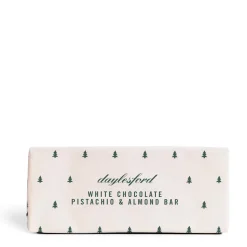Daylesford Organic White Chocolate Pistachio & Almond Bar- Chocolate & Sweets