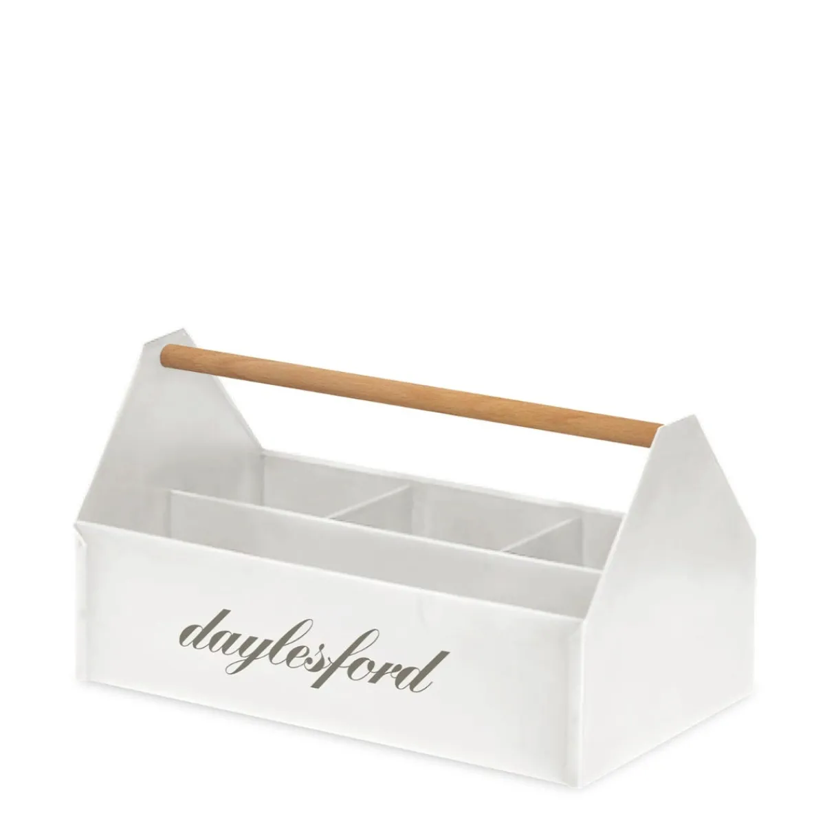 Daylesford Organic White Utility Carry- Baskets & Trugs|Cleaning
