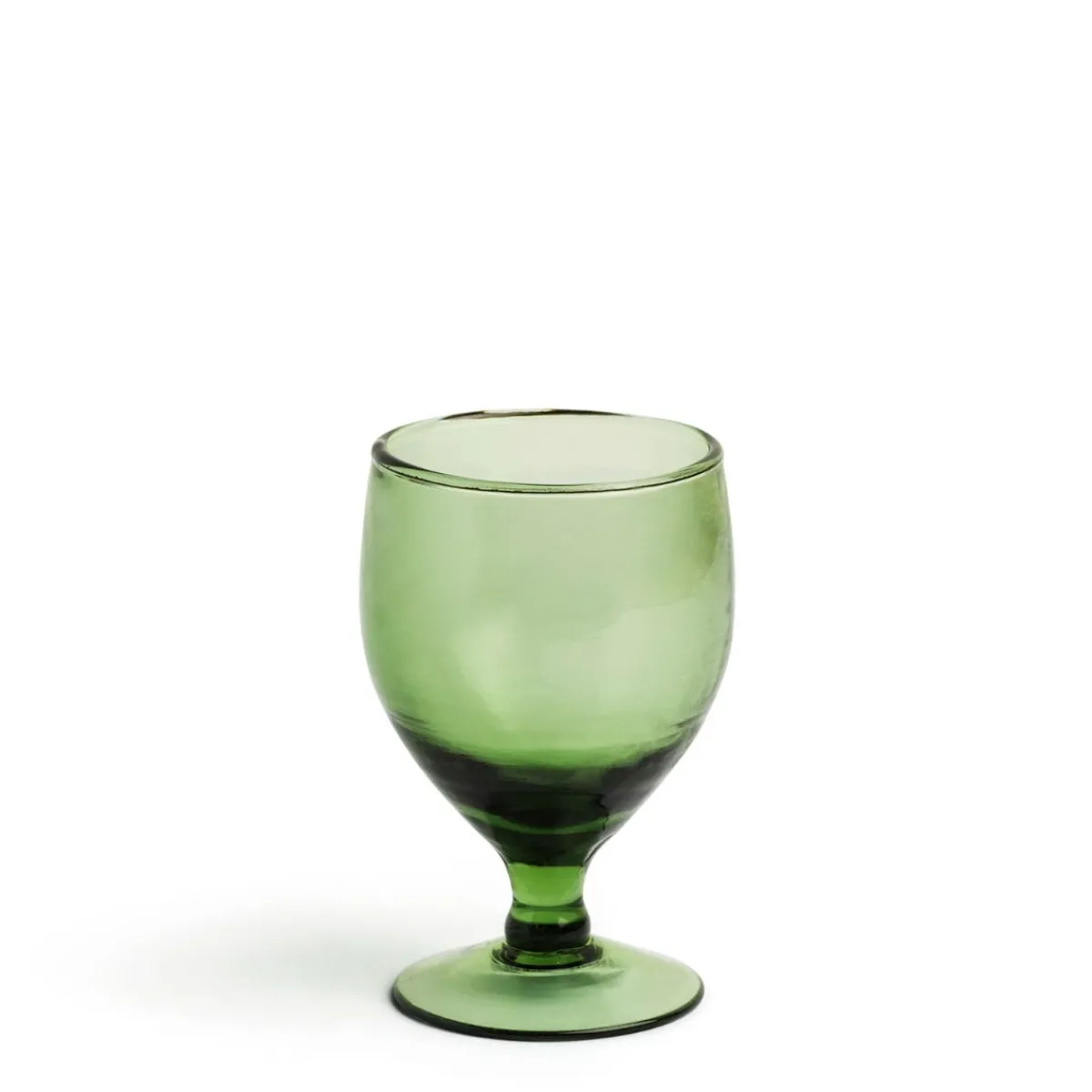 Daylesford Organic Wine Glass Smoke Green- Glassware|Tableware