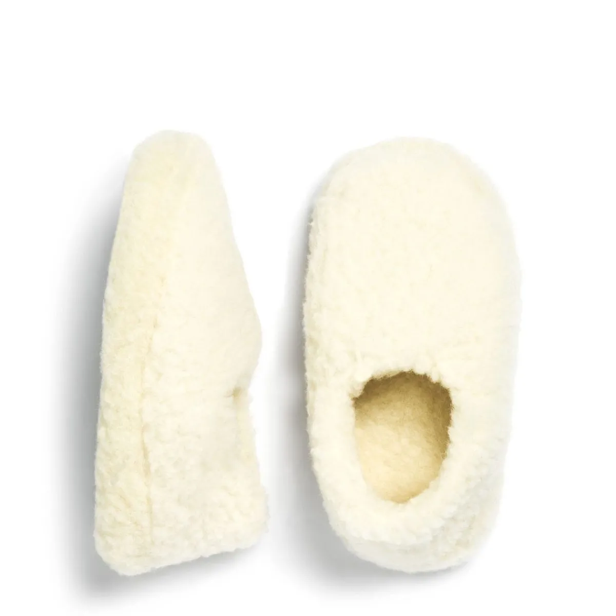 Daylesford Organic Wool Slippers Natural- Clothing