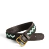Daylesford Organic ZigZag Dog Collar Blue- Pet Accessories